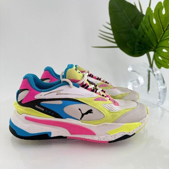 Puma Womens RS Fast 375403-04 Multicolor Running Shoes Sneakers Size 5.5 - Picture 2 of 14